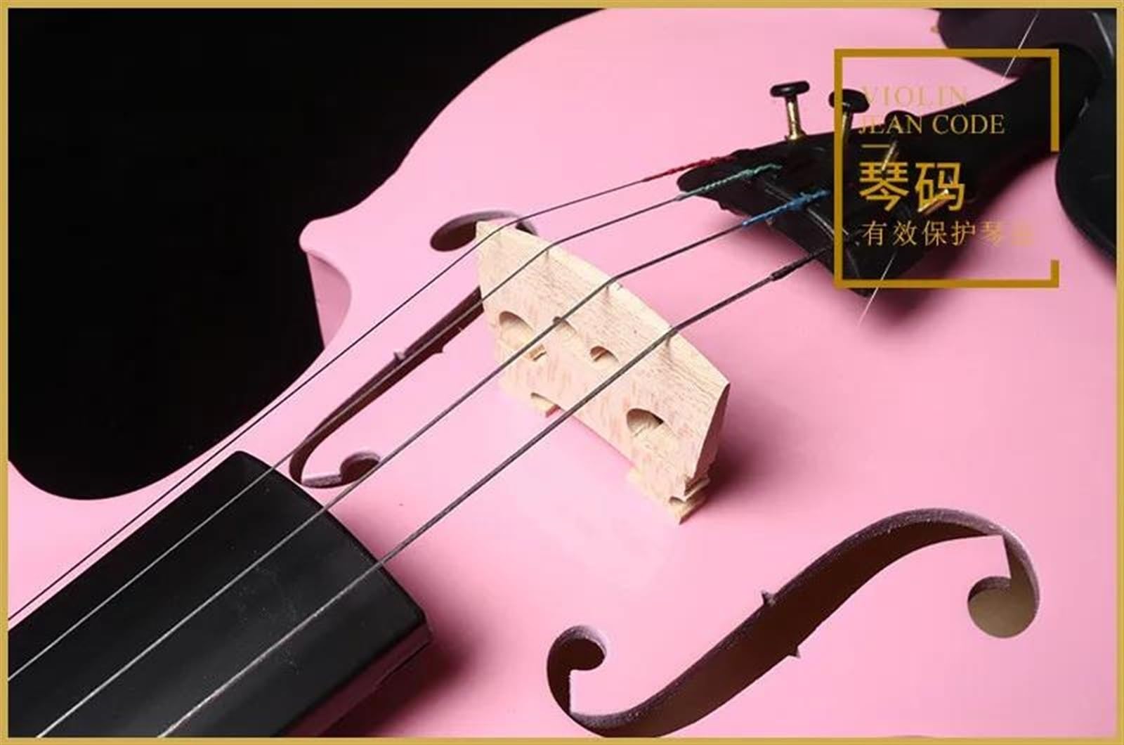 Violine PINK Farbe Linde 1/4 Violine
