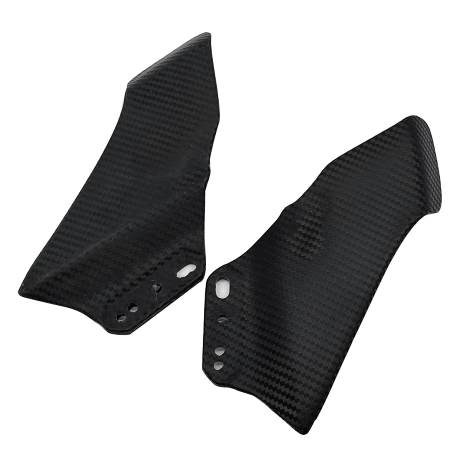 Front Bumper Splitter dachowy Pasuje do Kawasaki Ninja 250 300 400 650R ZX6R ZX10R ZX14R Z1000SX Z800 Zestaw aerodynamiczny Winglet Spoiler