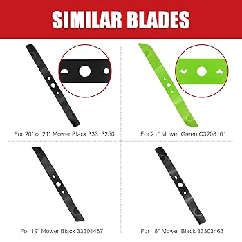 Amazon.com : SWAPARTS Lawn Mower Blade 33313250 for