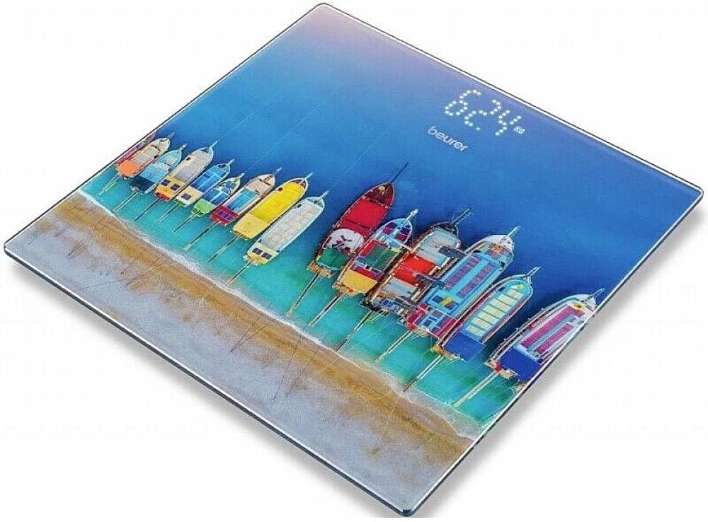 Gs 215 Digital Bathroom Scale Boat, Blue