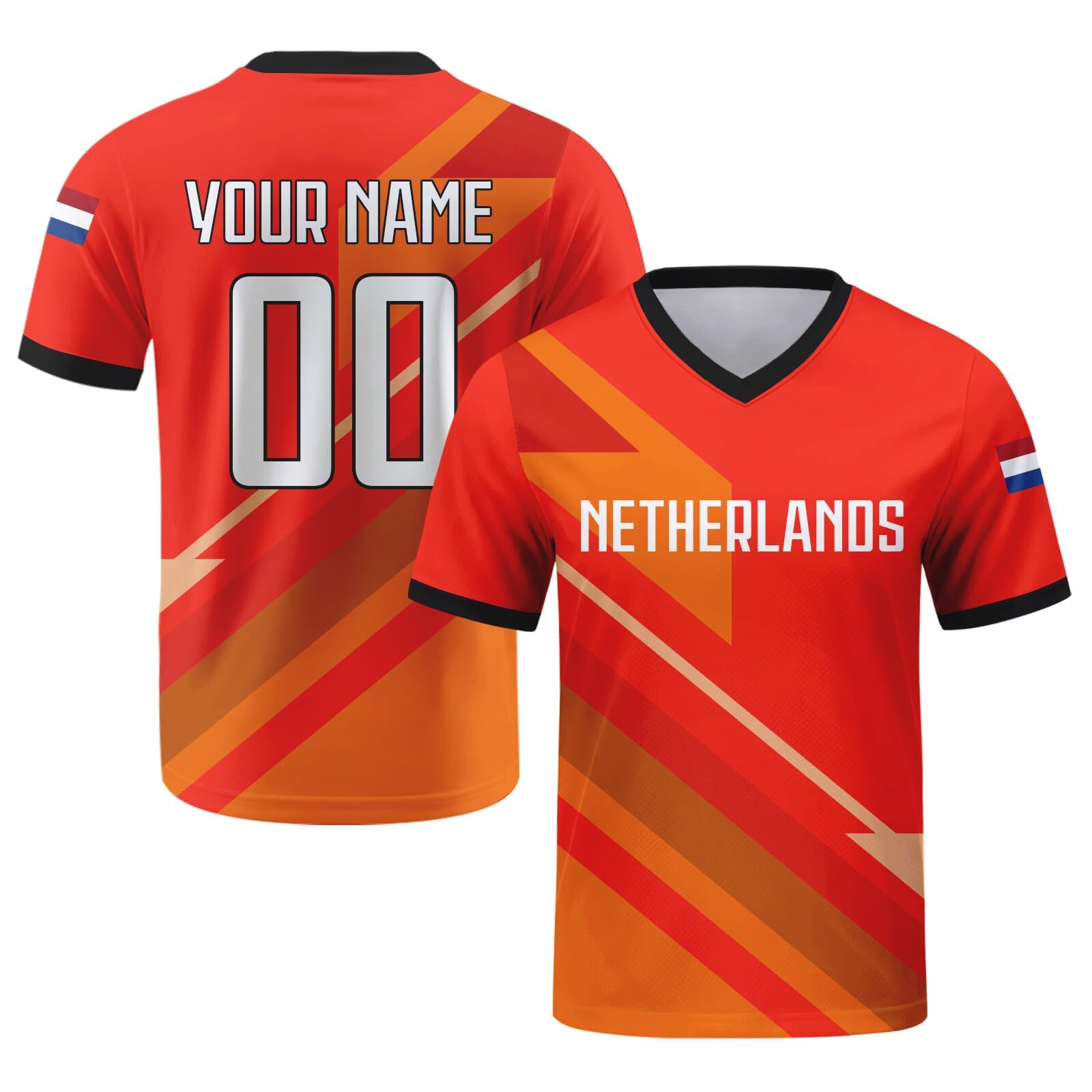 Custom 2026 National Soccer Jersey for Men Personalised Football Team Uniforms Jerseys Shirts Women Unisex A38 Netherlands Jerseys — image 1
