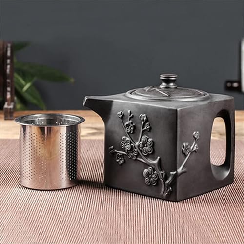 NICEDAYFY - Juego de té Kung Fu con filtro de acero inoxidable de 247fl oz color morado