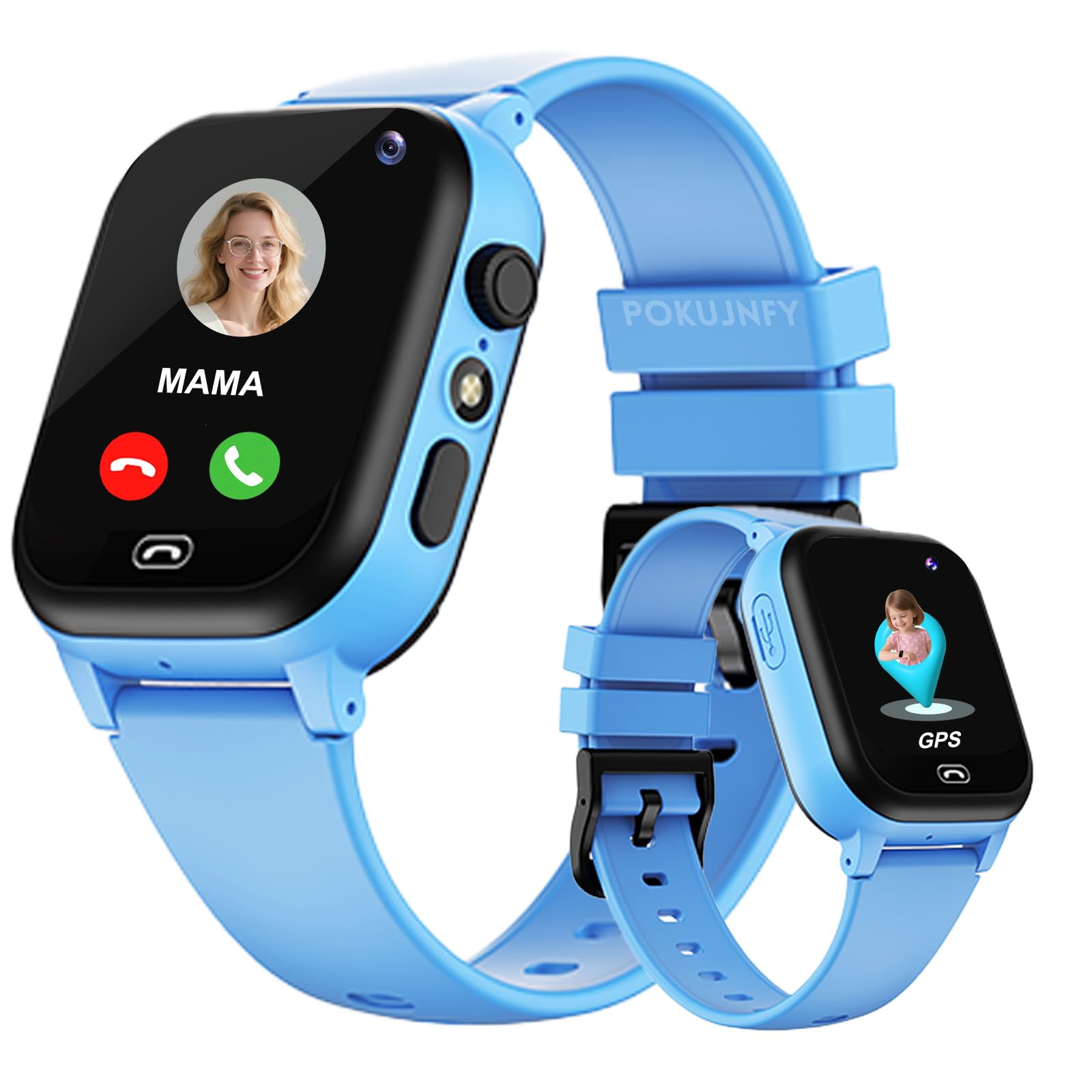 Smartwatch dla Dzieci z GPS Rozmowy Telefoniczne SOS Kontakty