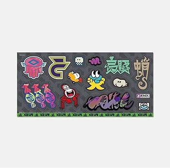 Amazon.co.jp: 未開封 任天堂 スプラトゥーン2 イカすテッカー 3