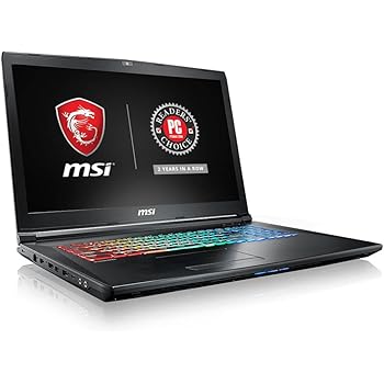 MSI GP62MVRX Leopard Pro-661 15.6" 94%NTSC Thin and Light Gaming Laptop GTX 1060 3G Core i7-7700HQ 16GB 256GB NVMe SSD + 1TB Full Color Keyboard
