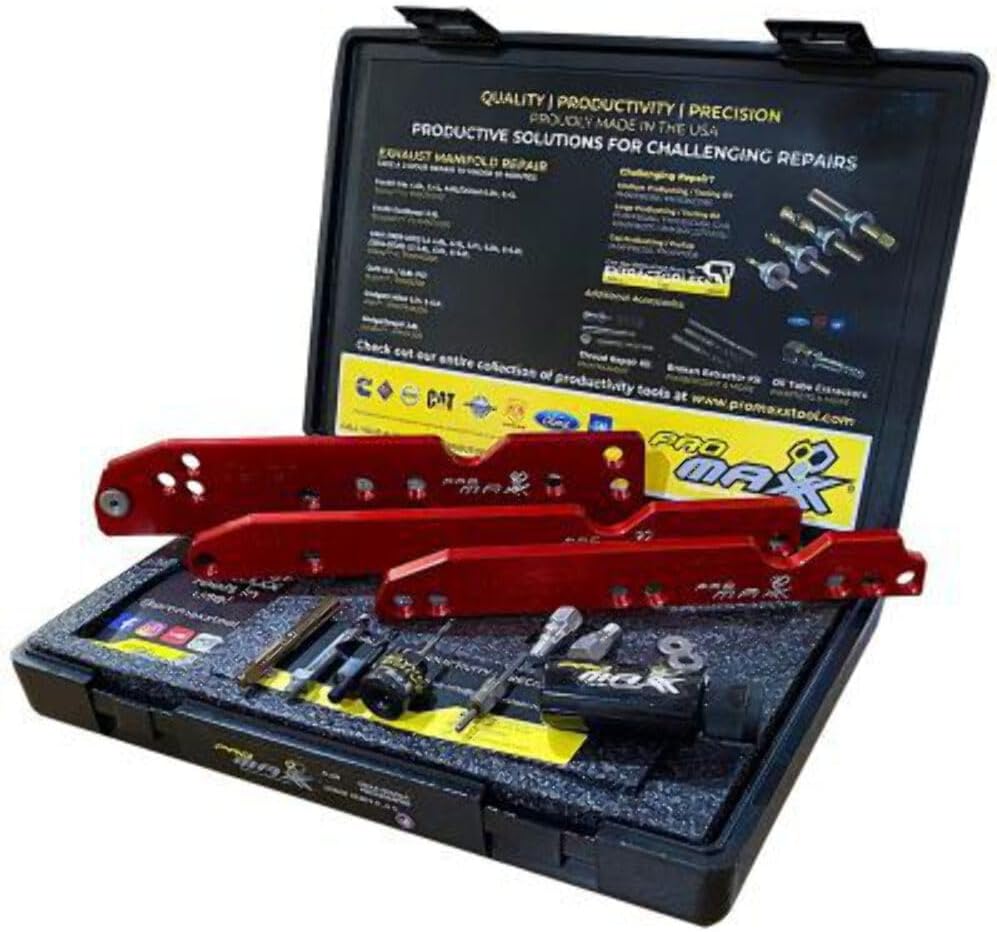 Milton PMXPWT220PRO: Powertech Set - Charlie - Ford/Dodge/Gm Gas And Diesel Exhaust Manifold Repair