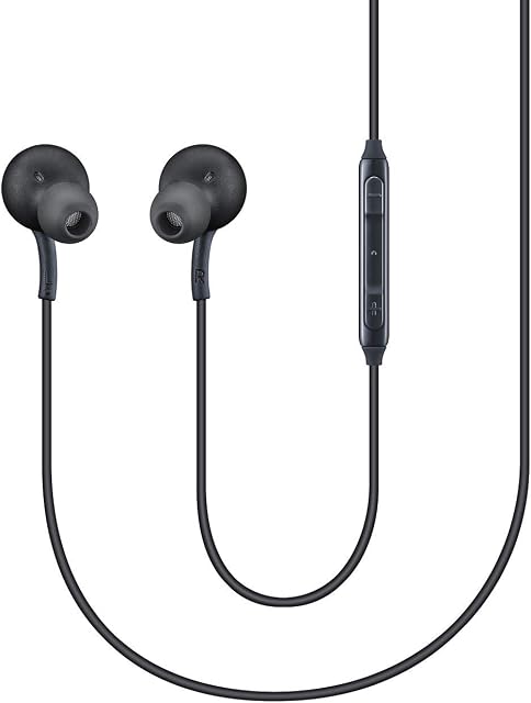 AKG Headphones, Headphones, Headset for Samsung Galaxy S8 and S8 Plus, Black [eo-ig955]