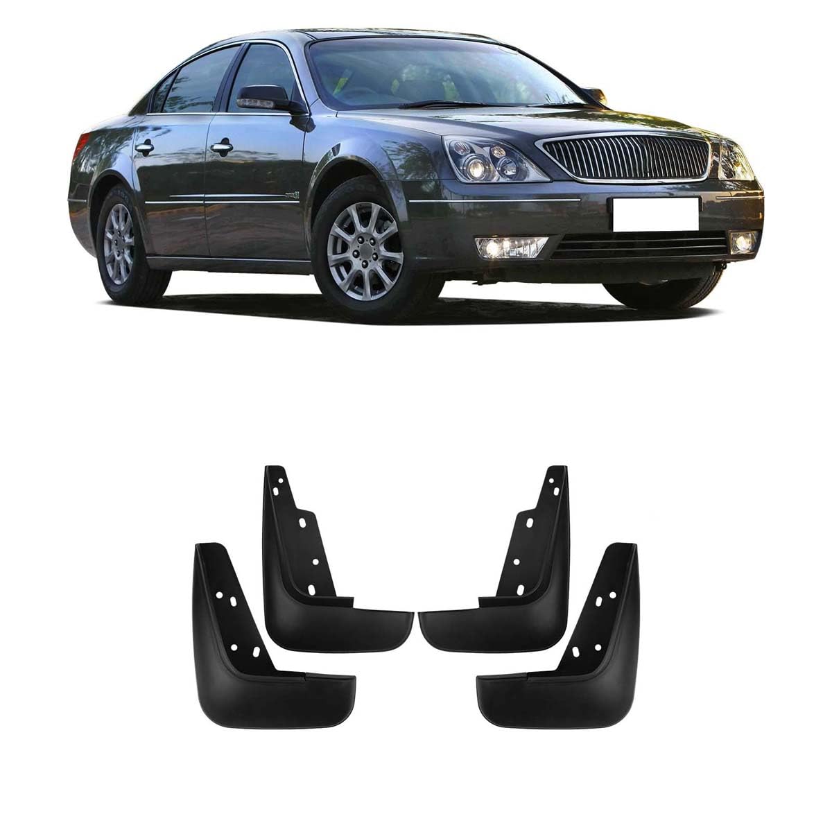 ZcsfcpA Car mud flaps,Compatible with Buick LaCrosse 2005-2008,Car exterior accessories