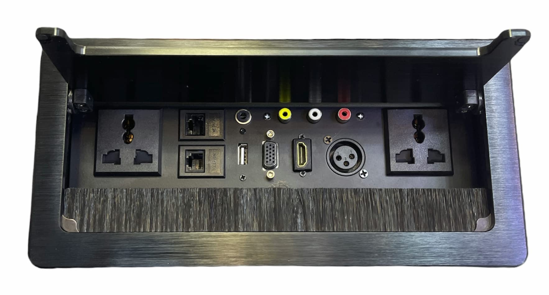 Vnice Conference Table Connectivity Box,Interconnection Boxes,Cable