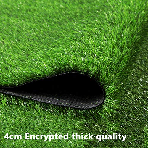 Wusfeng Puppy Artificial Grass Rug Pet Turf Garden Realistic Premium Artificial lawn Perfect for Indoor and Outdoor Landscape Green 3cm 4cm (Color : 4cm, Size : 2mx3m)