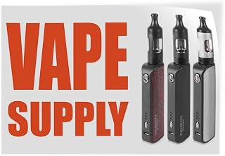 Decal Stickers Multiple Sizes Vape Supply Outdoor Advertising Printing Industrial Vinyl Safety Sign Label Business 20x14Inches