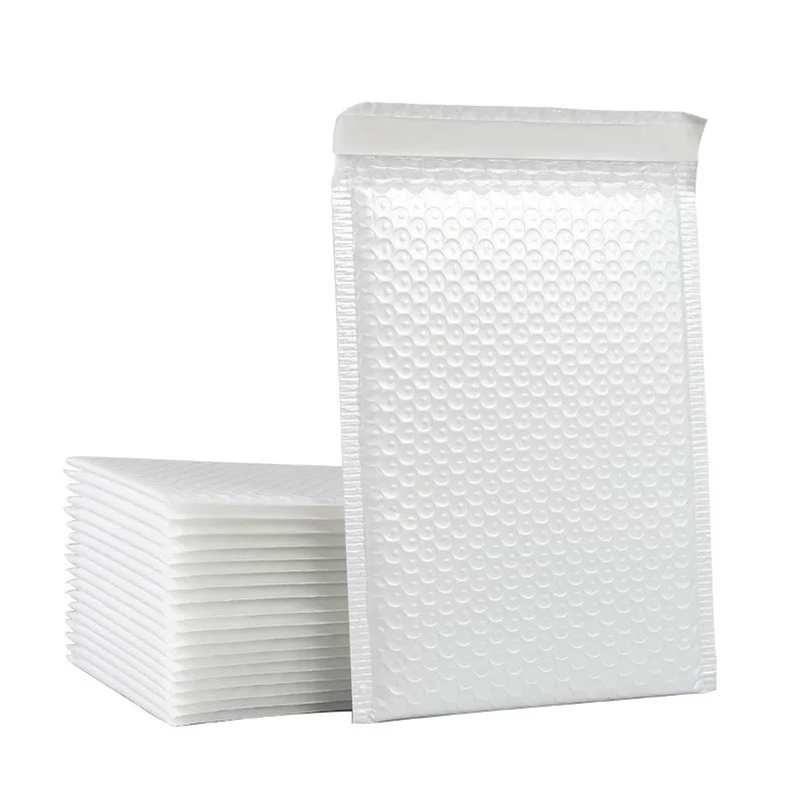 Pacchetto da 100 buste imbottite bianche (18x23 cm) - Ideale for la spedizione e protezione dei prodotti