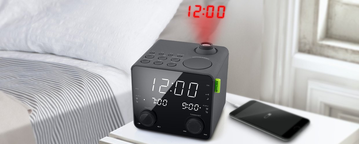 MUSE Radio réveil M189P