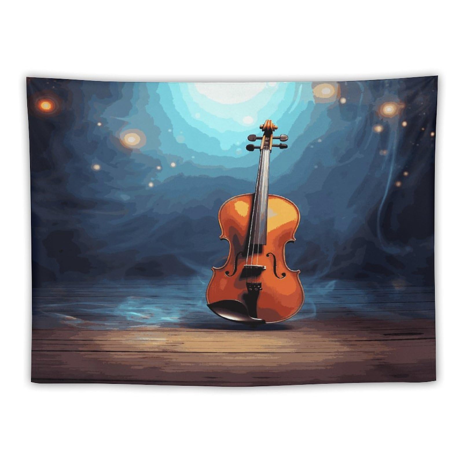 LDGSUPH Violin Poster Tapestry Wall Hanging Decor Anti-fading Aesthetic Wall Tapestries Fashion Wall Blanket Decor Modern Wall Art Tapestry for Bedroom Home Decor 30"x40"