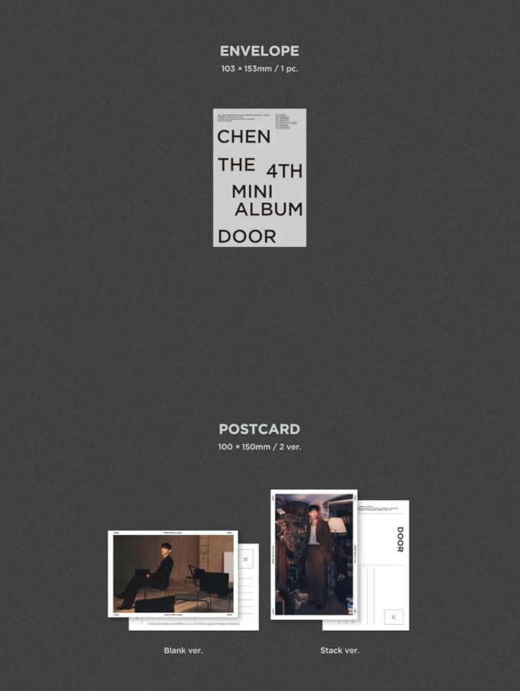 CHEN EXO - Door (4th Mini Album) (2 ver. SET) - Amazon.com Music