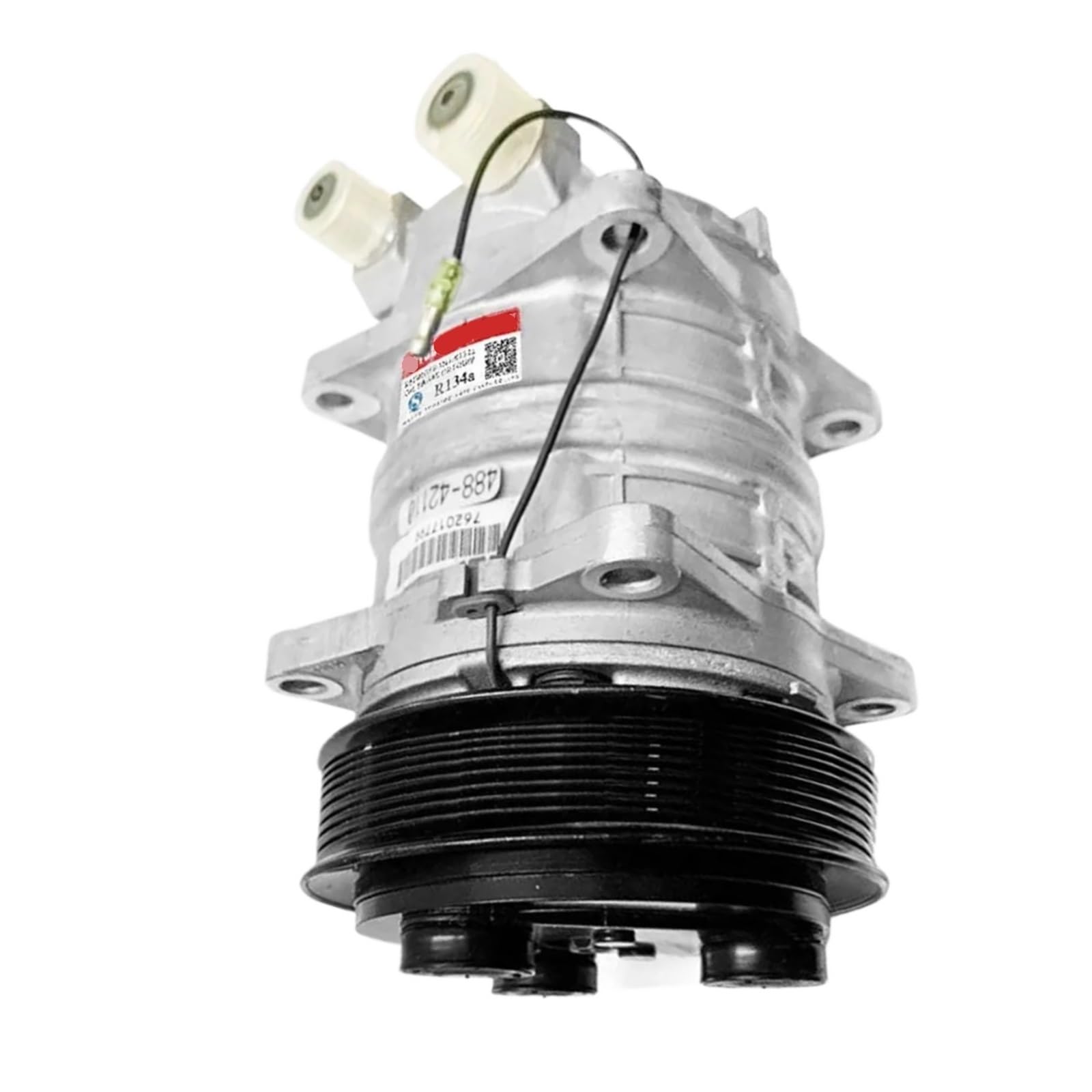 Pyqmztrv 24V Tm13 Tm13 Tm16 Bus Ac Compressor，Compatible For Tama 08814230A 10046125 134537 134699 1403137 2013559 8Pk(24V Tm13)