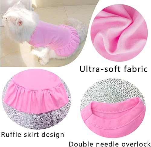 Miniatura 10 de Camisas para perros, ropa para cachorros para perros pequeños, camisetas para mascotas, ropa de chaleco para perros, cómodas camisas de verano, ropa