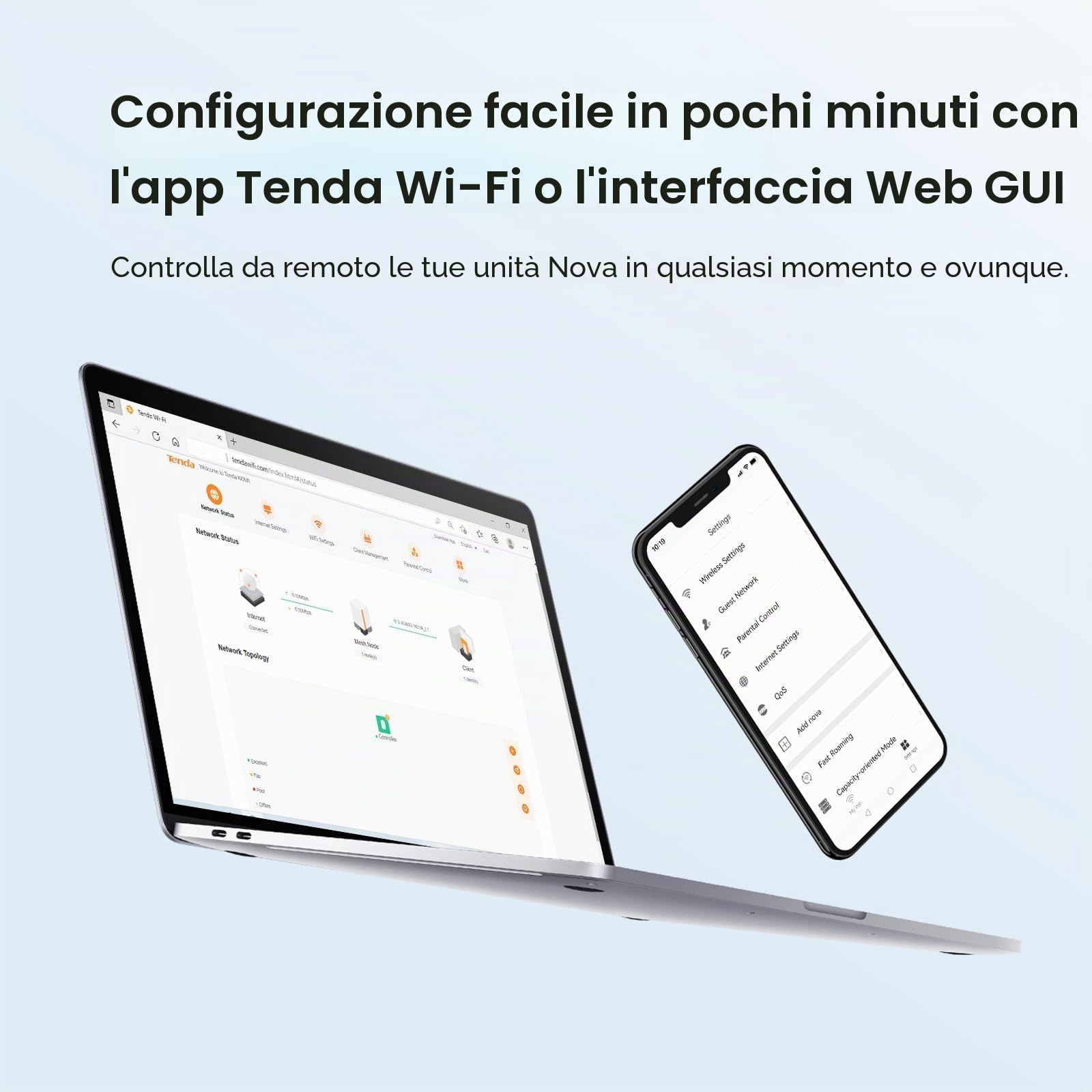 Tenda EX3 3-Pack AX1500 SIstema Mesh Wi-FI 6 (trzypak)