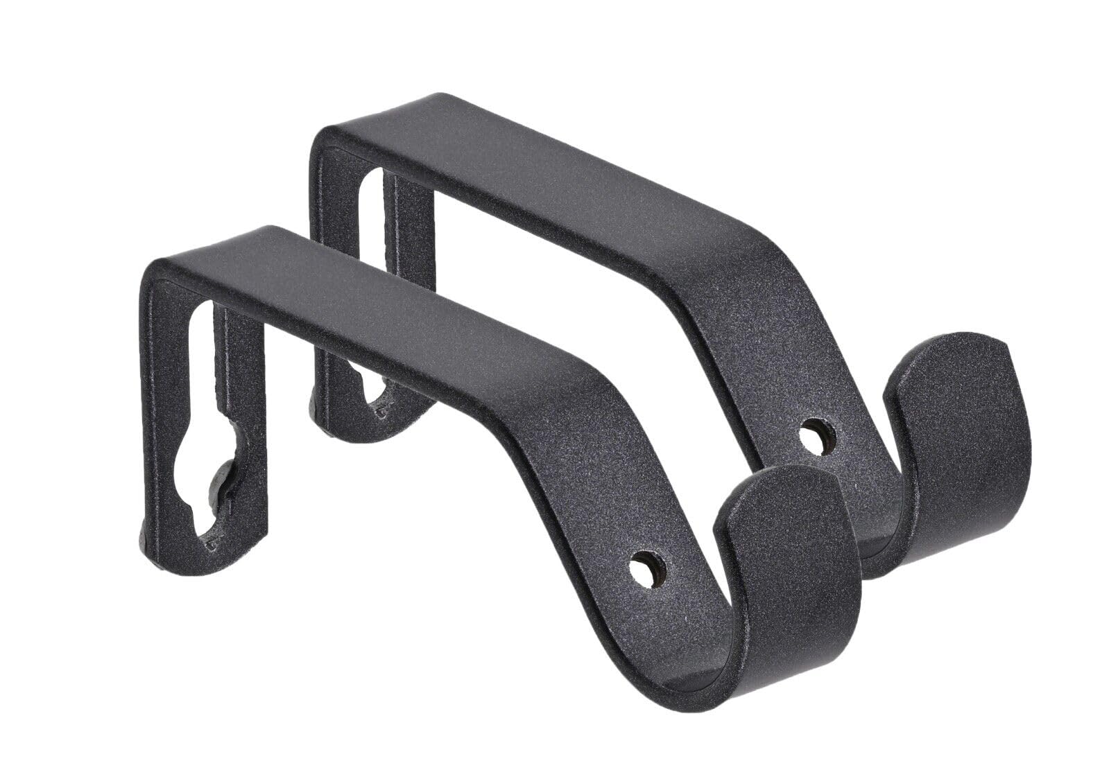 Lister Cartwright 19mm Curtain Pole Brackets with Adjustable ScrewsPlastic Finish (Pack of 2) -Gun Metal(Metal Bracket)