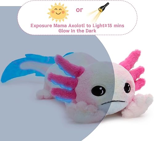 Vista 24 de MaoGoLan - Animal de peluche de dragón, juego de 7 piezas, mamá dragón con 4 dragones bebés y 2 huevos, para niñas, niños y bebés, regalo