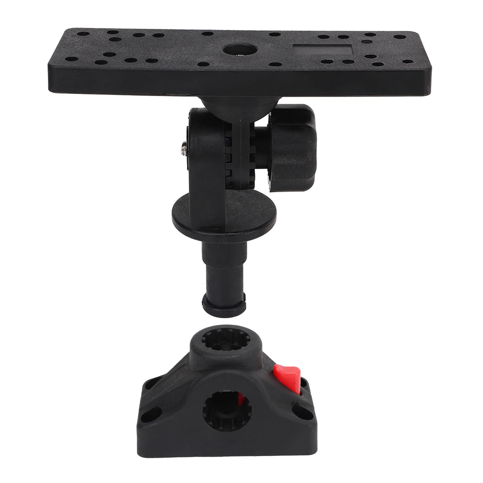 Scotty Supporto per Fishfinder, Base di Montaggio per Fishfinder, Rotazione a 360 Gradi, Cinghia di Copertura per Fishfinder con Rotazione a 360 Gradi, con Elettronica Mobile
