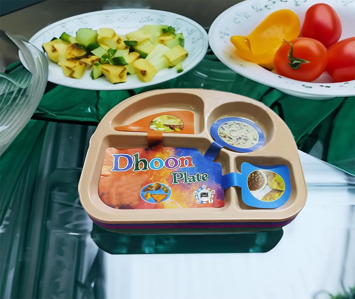 BITONA® 12 Kanjak Plates 9 inches Width Best for Serving Navratri kanjak parsad and Daily use for Kids an All (12 Plates) (B09WK9FPNF) Amazon Price History, Amazon Price Tracker