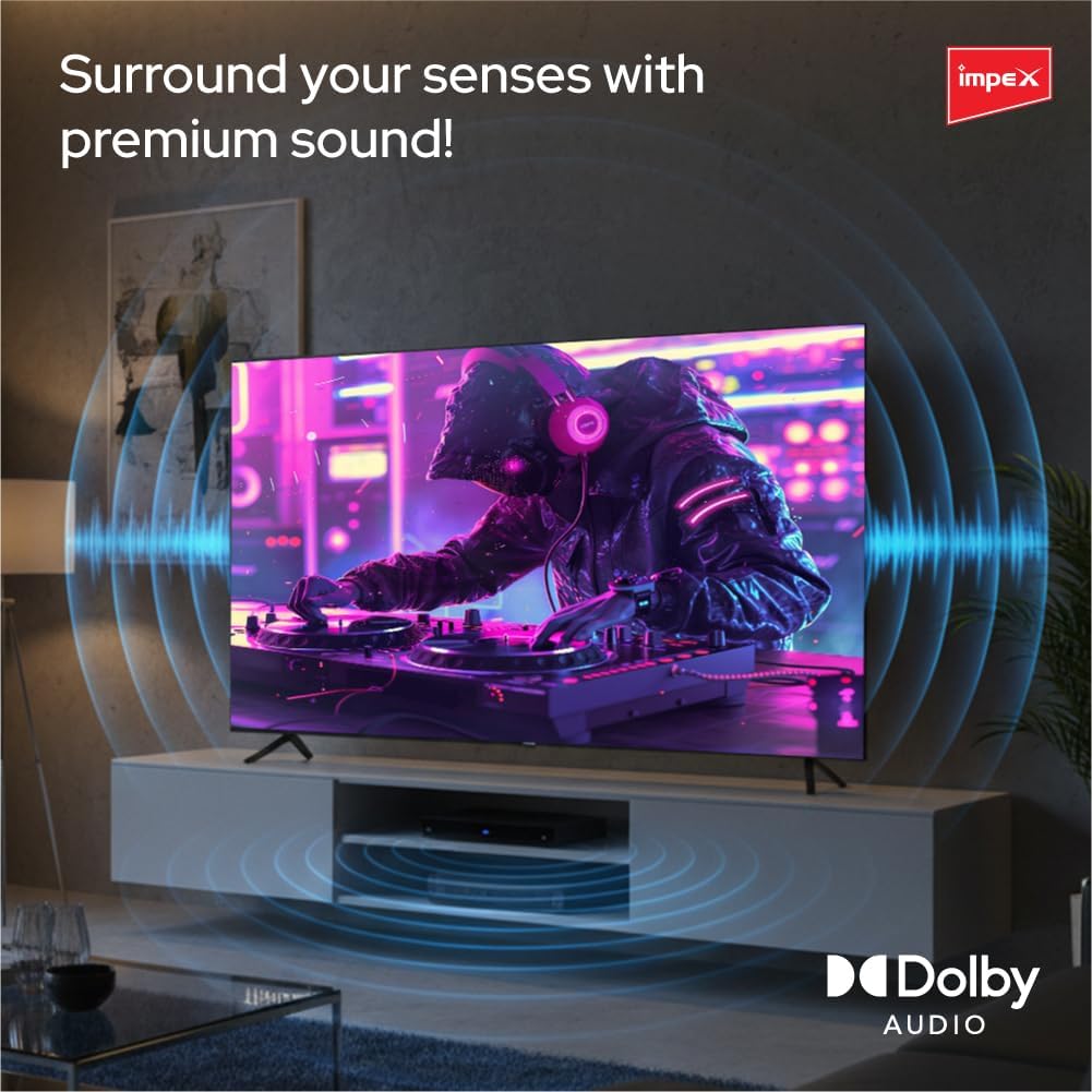 Best | Impex 60-Inch WebOS Smart QLED 4K UHD TV | Super Slim F... - view 6