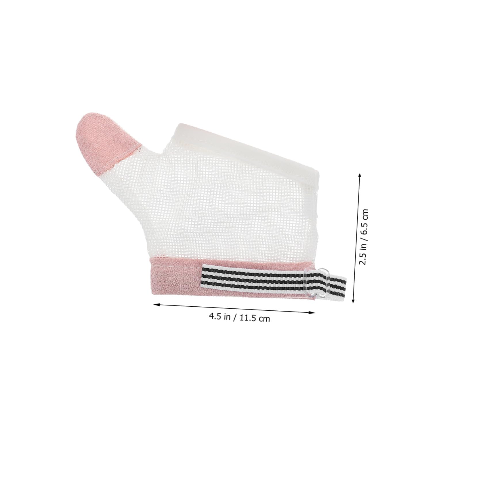 UPKOCH 2 Paar Daumenhandschuhe für Babys aus Nylon Wiederverwendbar mit Kratzschutz gegen Fingerlutschen und Daumenlutschen für 6-22,5kg