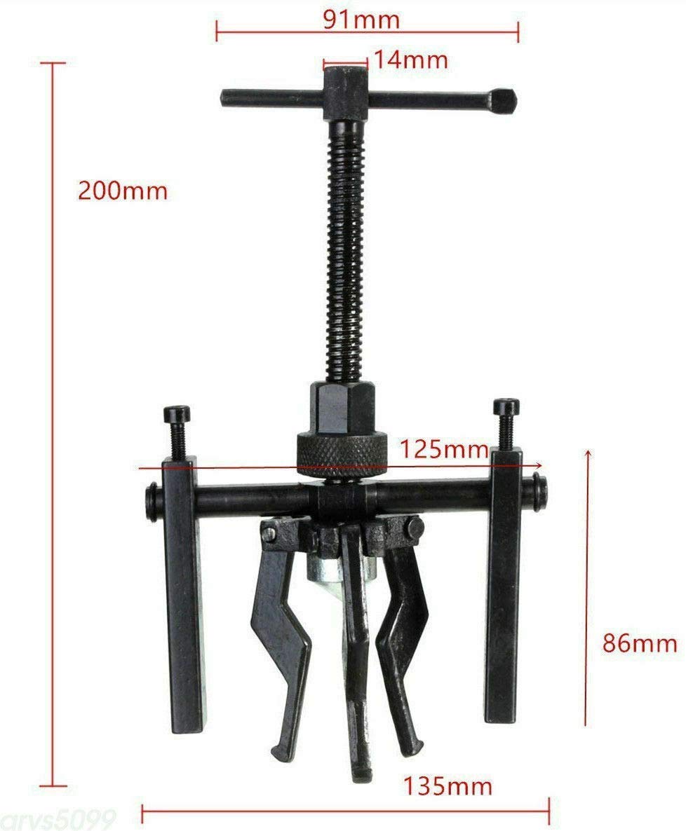 Set Estrattore Cuscinetti Sfera Acciaio Ruote Ingranaggi Macchina Auto Biciclette Trattore Estrazione