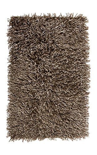 Badteppich 80x160 Kemen Dunkelgrau Silbergrau Taupe Sand Aquanova Langflor, Farbe:Sand – Bild 3