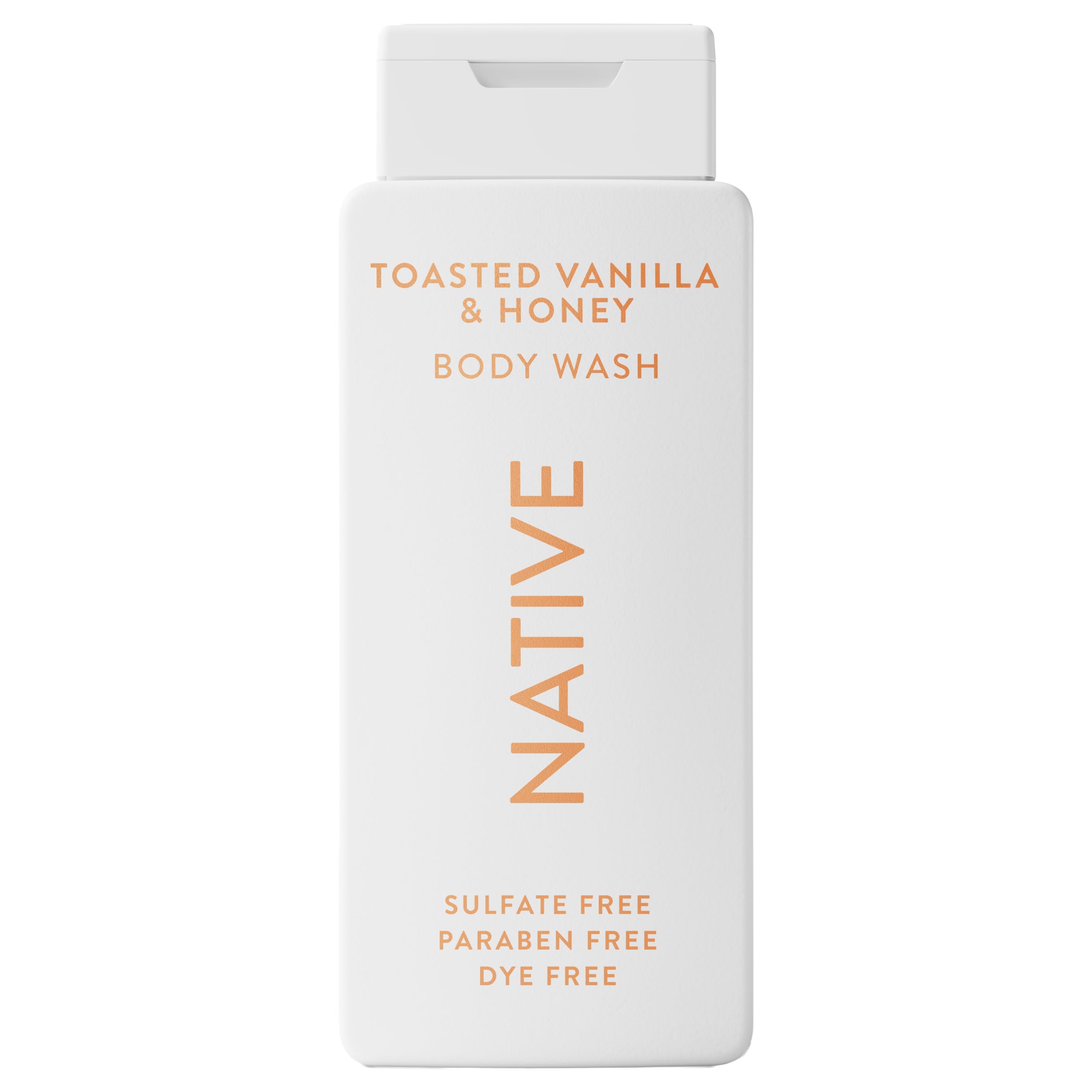 Body Wash Contains Naturally Derived Ingredients | For Women & Men, Sulfate, Paraben, & Dye Free Leaving Skin Soft and Hydrated | Toasted Vanilla & Honey 18 oz
