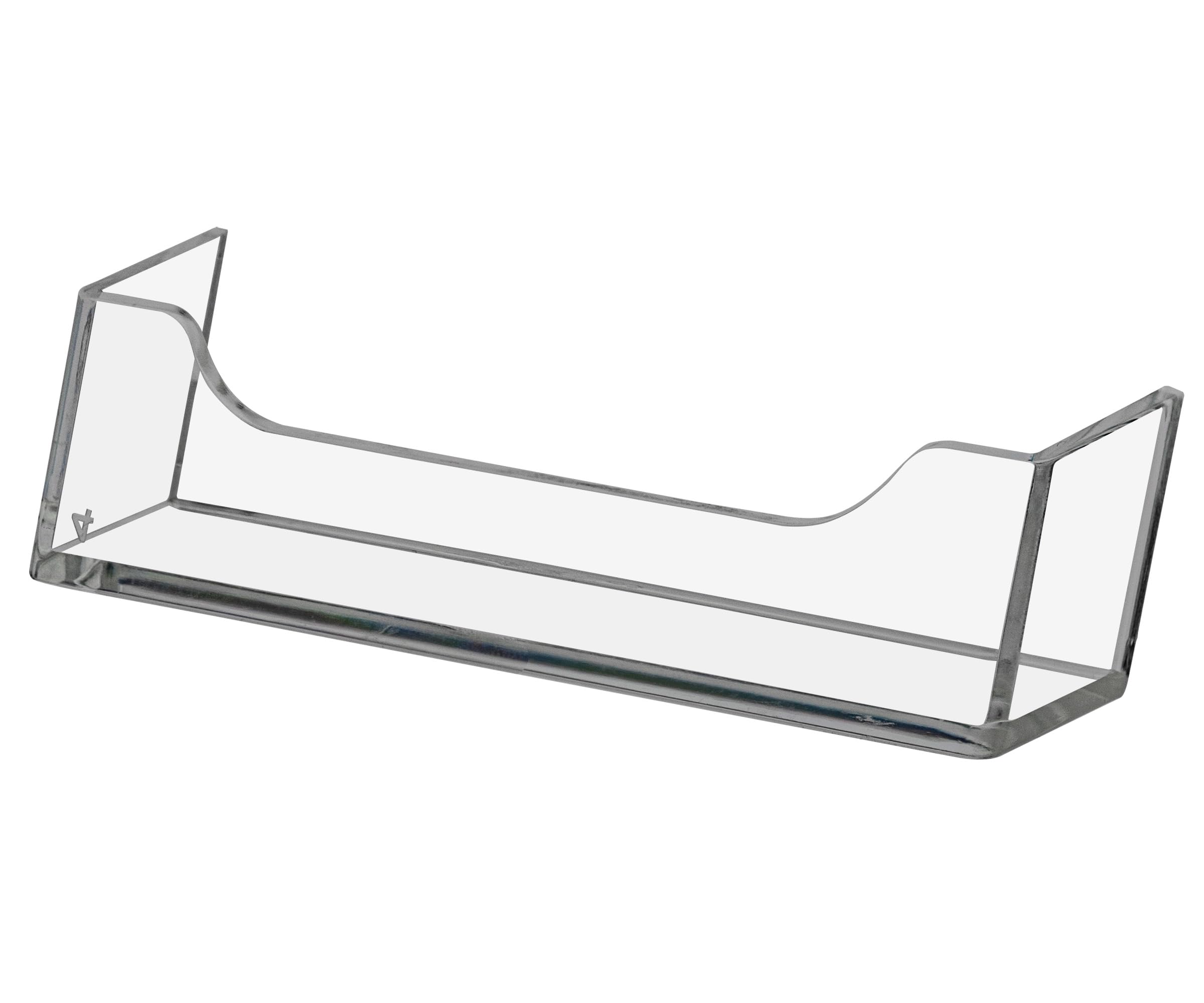Marketing Holders 1000 Pack Clear Acrylic Business Card Attachment for DIY Displays Holds 3 5 x 2 Contact