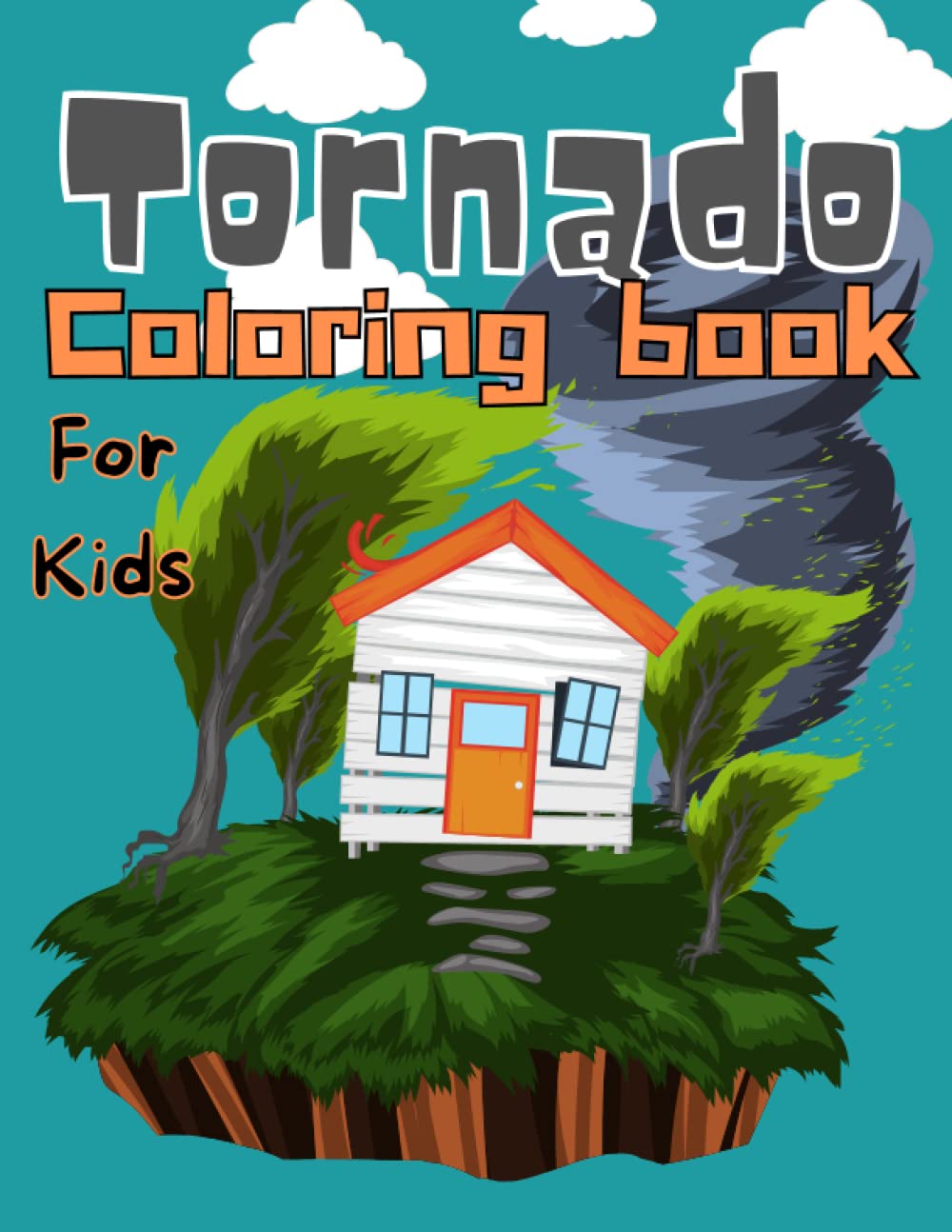 Tornado coloring book for kids: Coloring pages For Adults And Kids Relaxation And Stress Relief High Quality Pages With Great Illustrations (ages 2 to 12 years old)