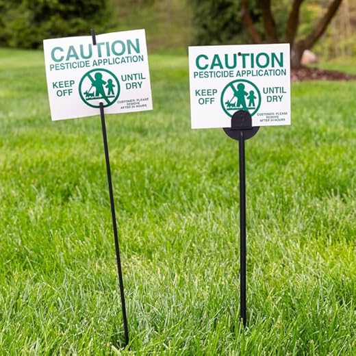Economy Lawn Treatment Application Stakes