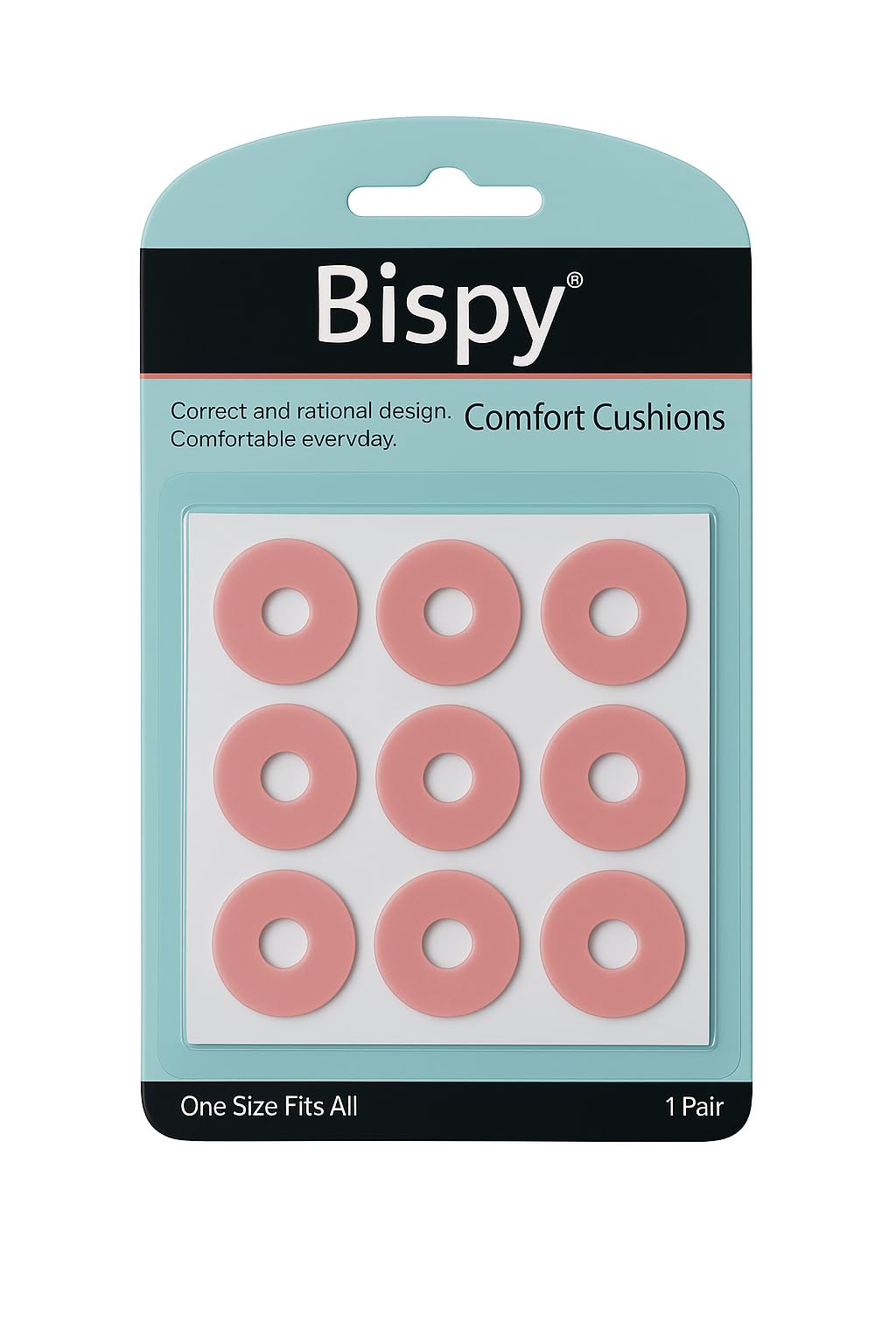 Corn Removers for Feet and Toes Soft Foam Callus Cushions Corn Protectors Reduce Pain Pressure and Friction from Shoes Self-Adhesive (Pack of 9)