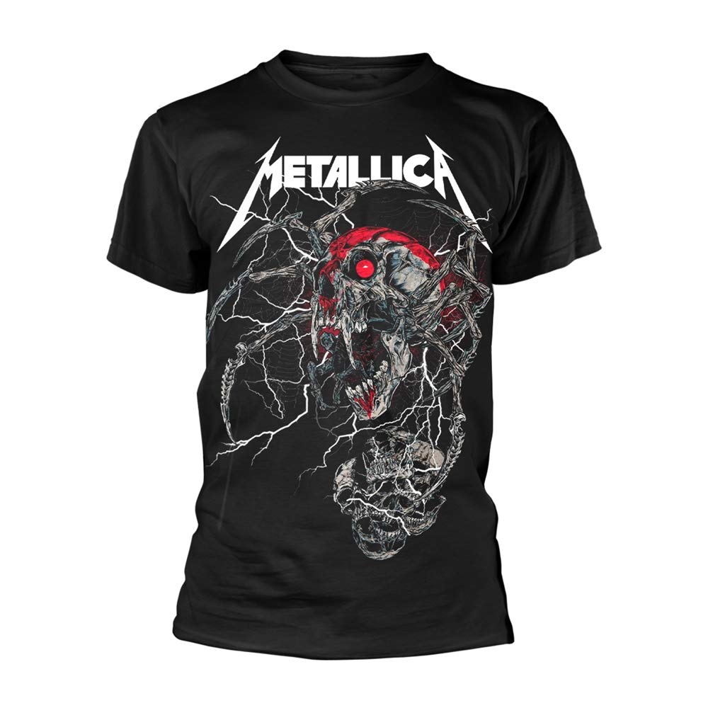Metallica Spider Dead Official Tee T-Shirt Mens Unisex (Large) Black