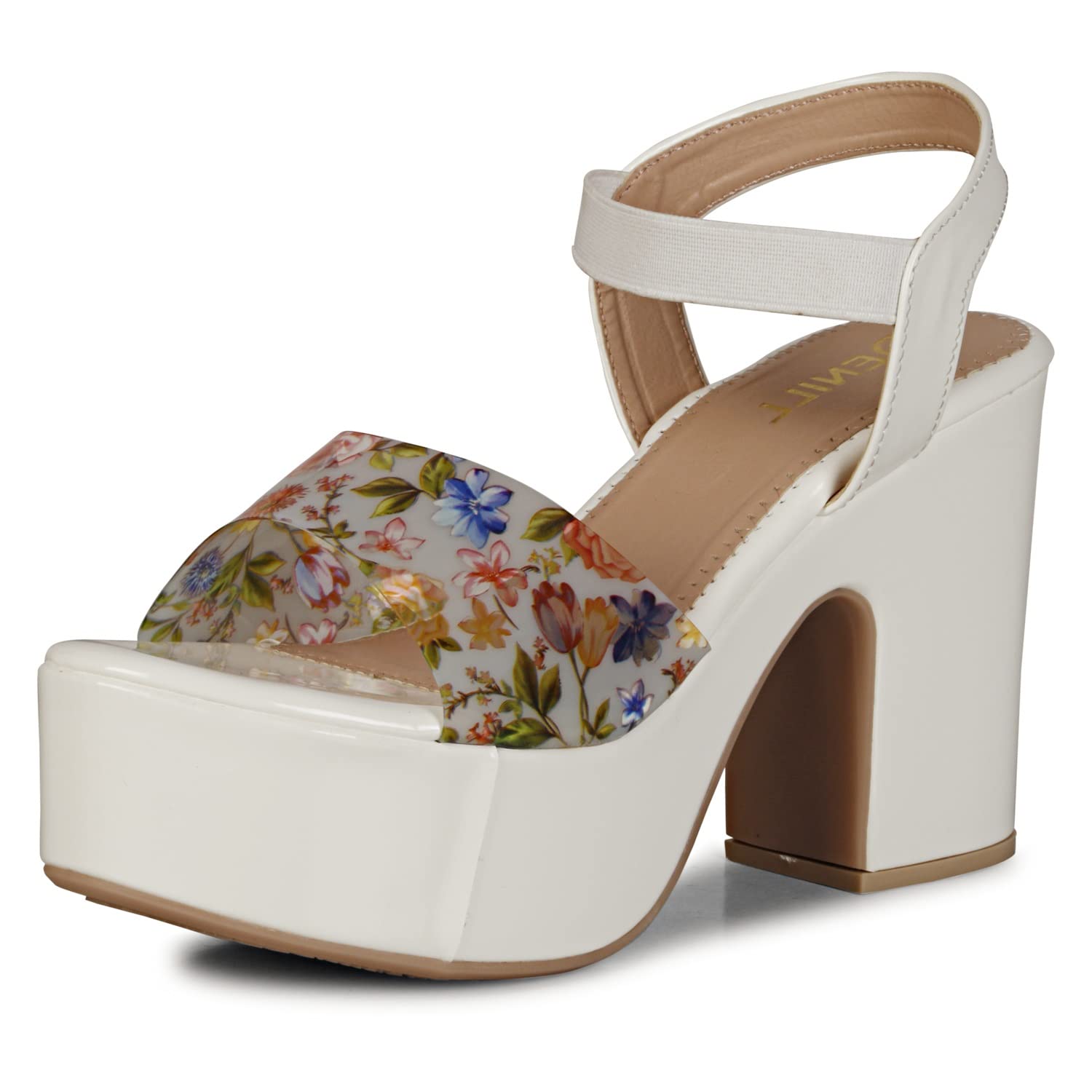Denill High Heel Sandals for Women (Grey, numeric_8) (B0C1ZJ64H7) Amazon Price History, Amazon Price Tracker