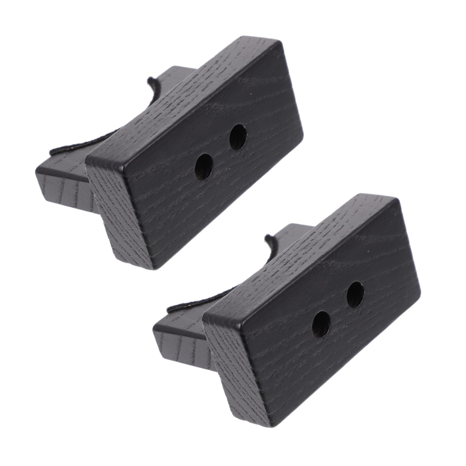 KICHOUSE 2Pcs Black Baseball Bat Display Stand Sturdy Storage Rack for Home Use Creative Baseball Bat Holder Present for Enthusiasts