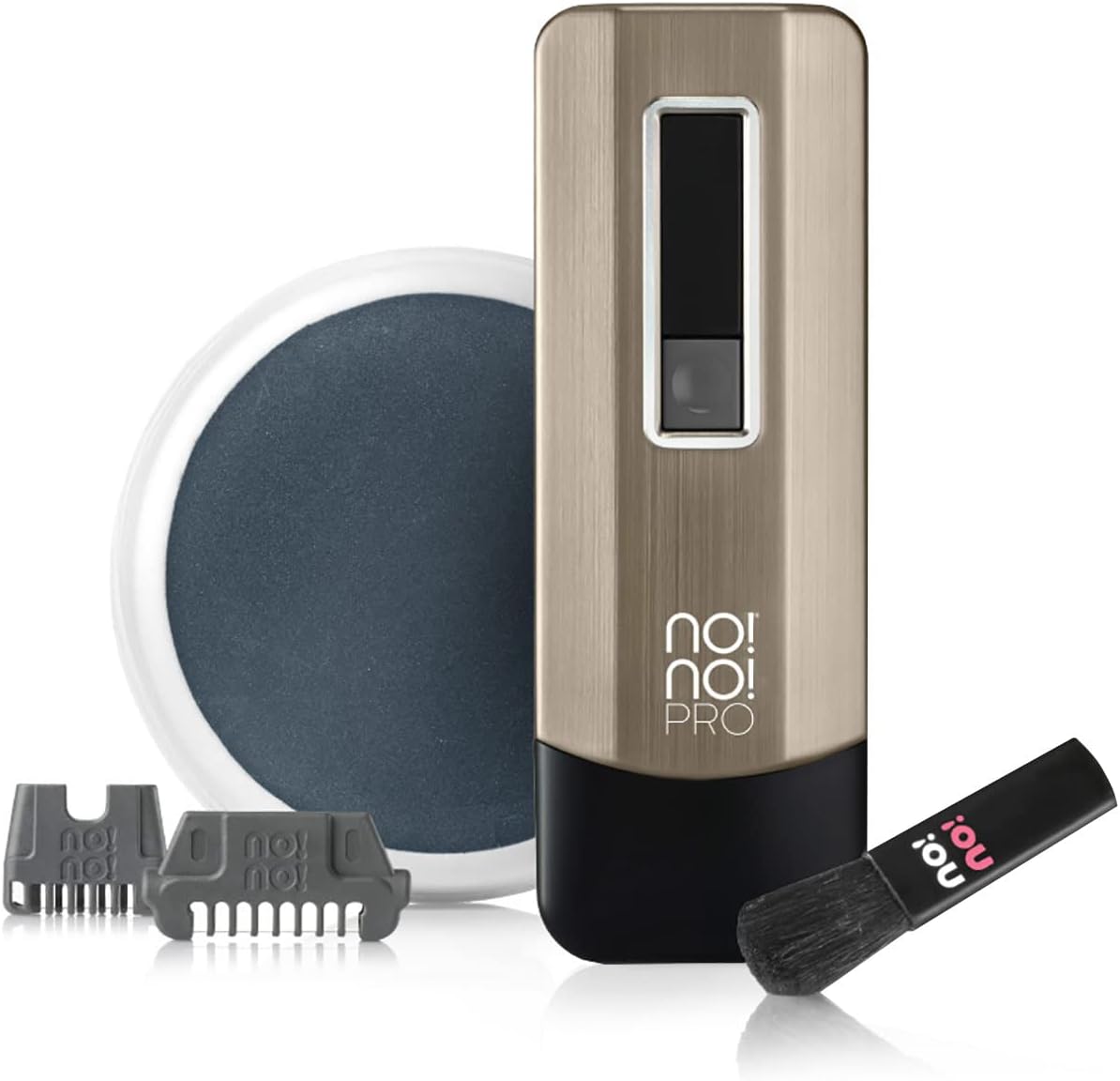 Pro Hair Removal Device - Treats All Skin Colors and Hair Types - Hair Removal for Women and Men - Flawless Hair Remover for Face & Body Hair (Chrome)