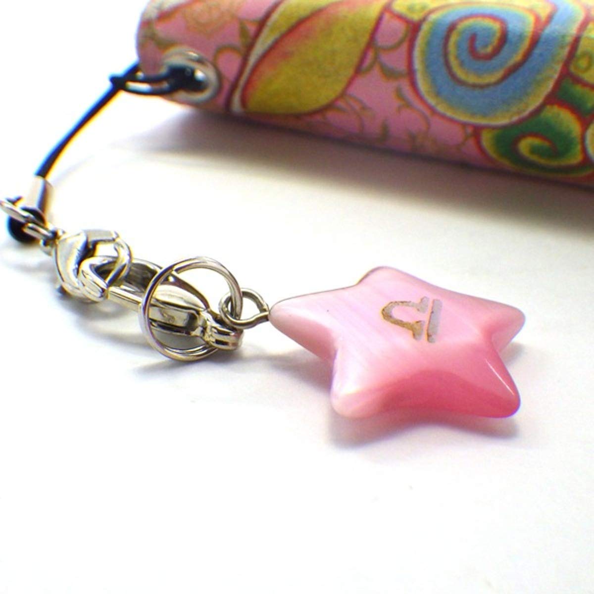 Amazon.co.jp: 星座別ラッキーカラー「星型ストラップ」てんびん座