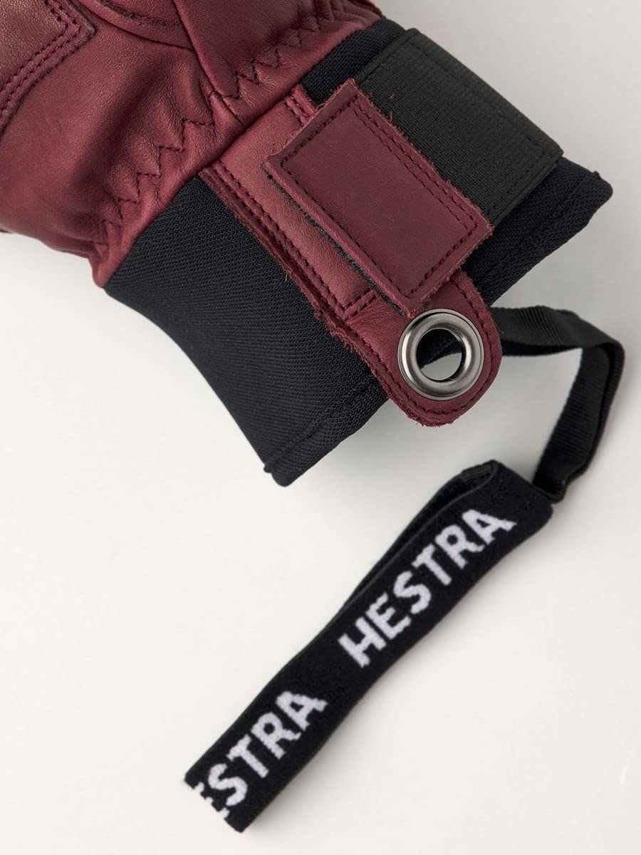 HESTRA Fall Line 5-palcowy - brązowy