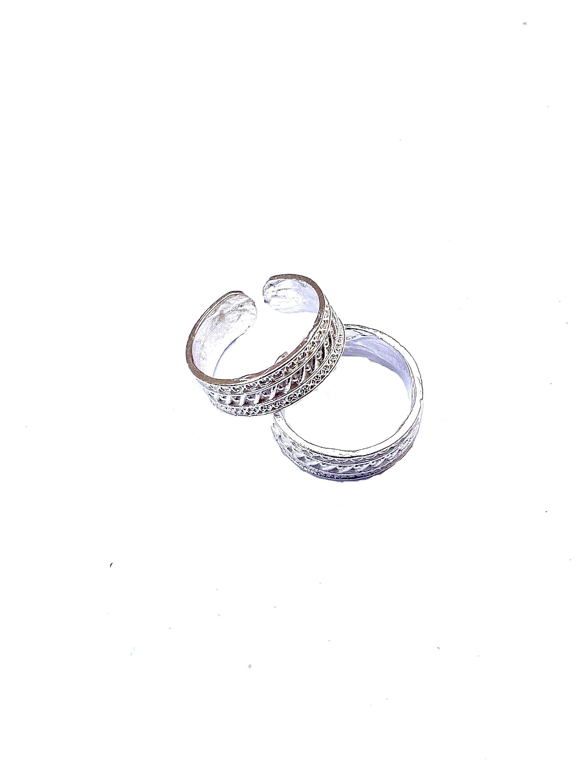 RISYANKA JEWELS Women Stylish alloy toe ring ATR24-picture-29