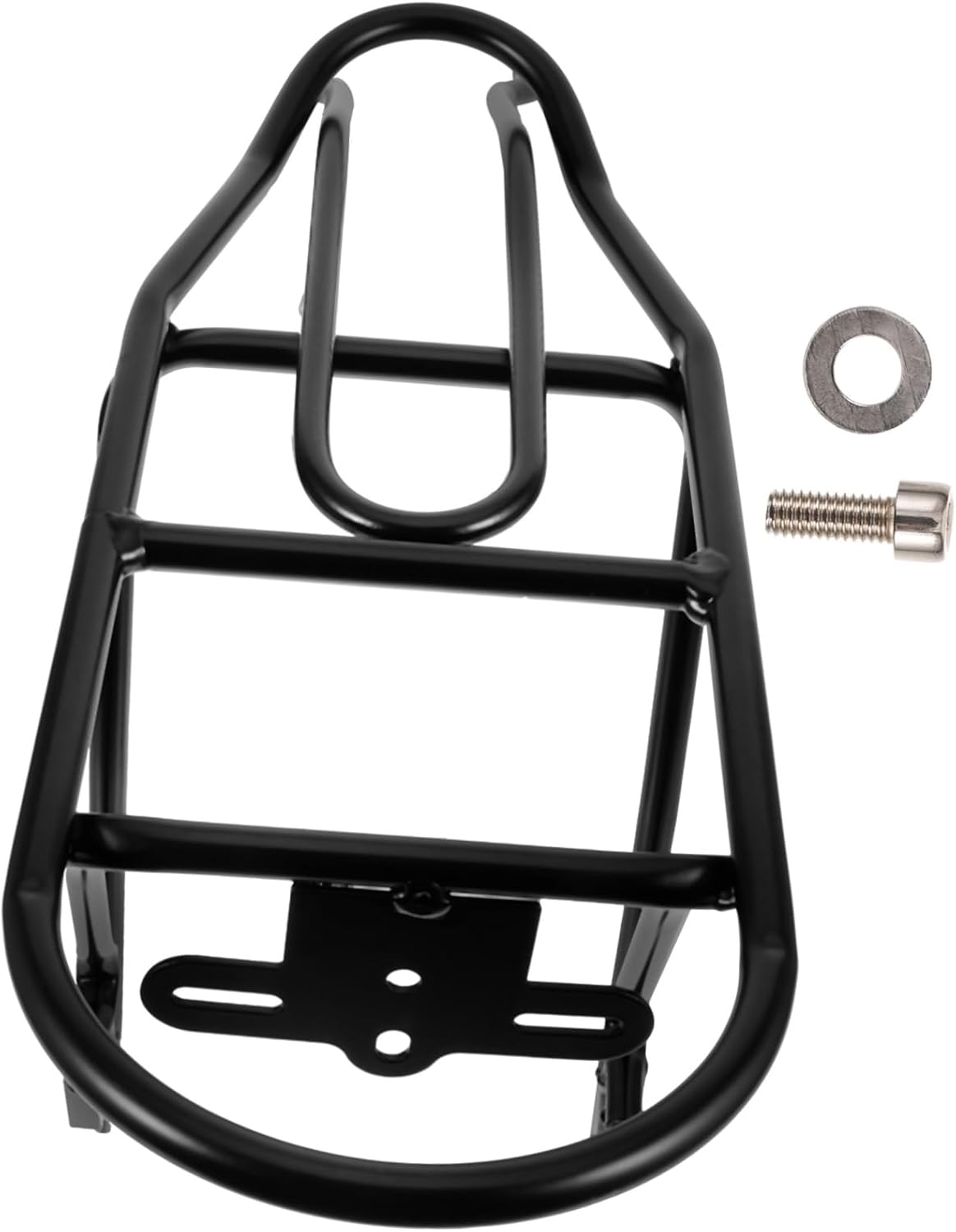 KESYOO Bike Rear Rack Aluminum Alloy Folding Bike Rear Cargo Rack Safe Backseat High Elasticity