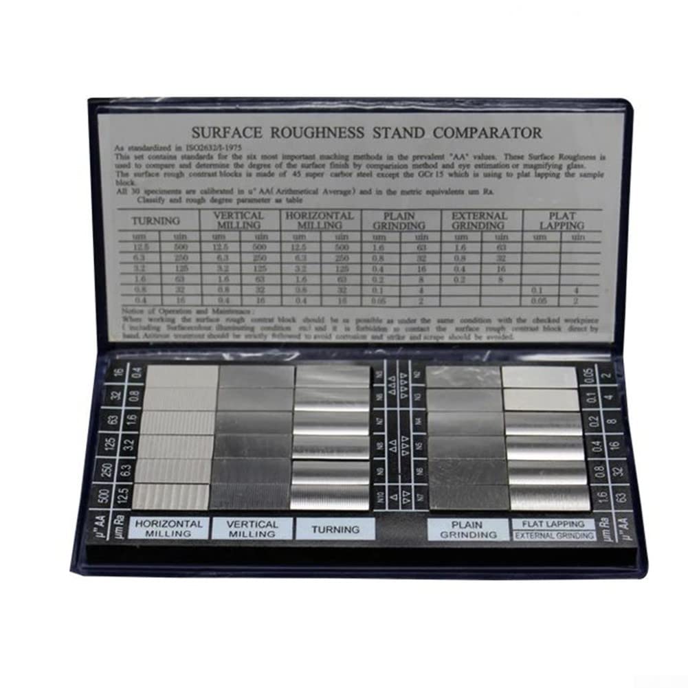 Buy Gauge Block Set,Surface Roughness Stand Comparator,Surface Roughness Comparison Sample Block