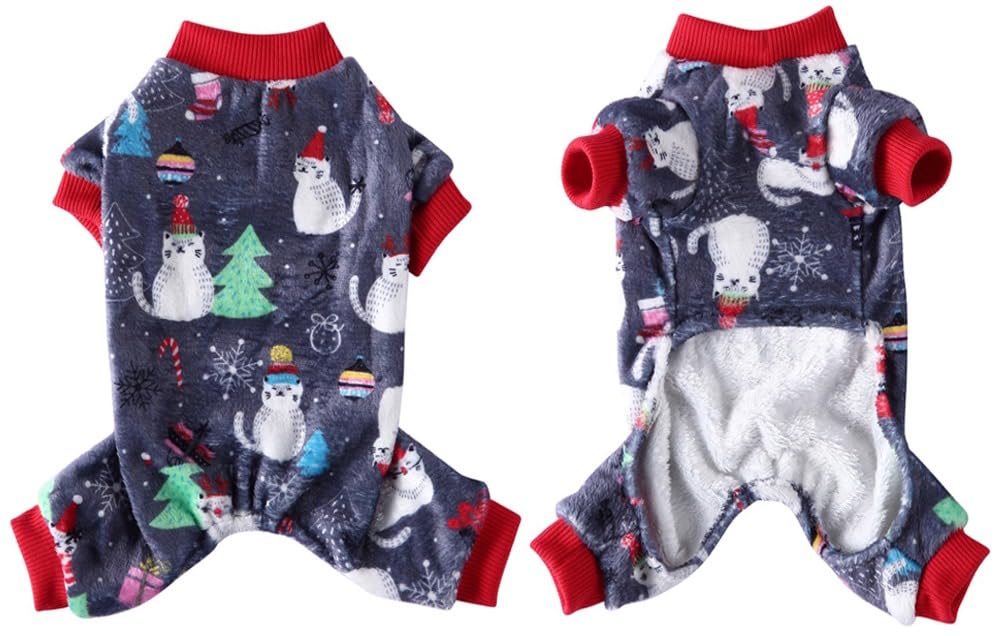 See full amazon price history chart for KUTKUT Small Dog Pajamas Flannel Dog Onesie Comfy Velvet Winter Pajama Coat Jumpsuit for Small Dogs and Cats,Winter Warm Dog Clothes with Legs Pet Doggie Onesies Romper Coat (X-mas SIZE: XL) Only For Small Breeds KUTKUT Small Dog Pajamas Flannel Dog Onesie Comfy Velvet Winter Pajama Coat Jumpsuit for Small Dogs and Cats,Winter Warm Dog Clothes with Legs Pet Doggie Onesies Romper Coat (X-mas SIZE: XL) Only For Small Breeds (B0BBQZCTFK) Amazon Price History, Amazon Price Tracker
