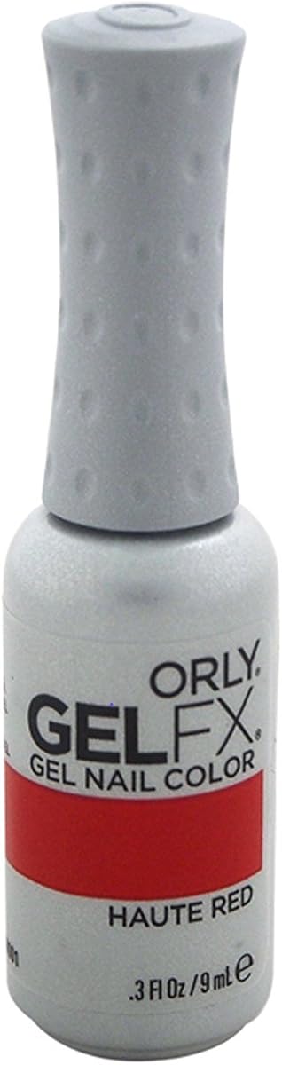 Orly Gel FX Nail Color, Haute Red, 0.3 Ounce