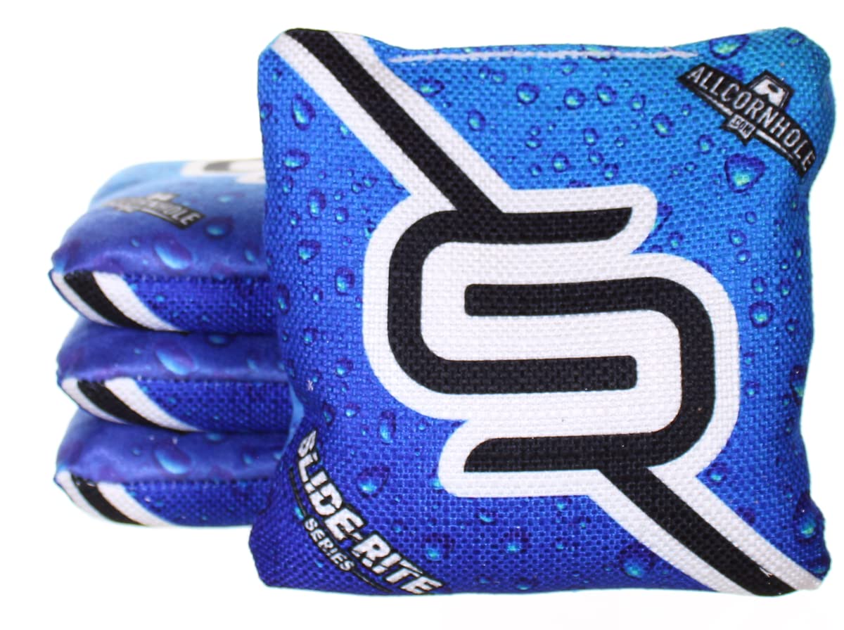 Allcornhole.com | Slide-Rite Cornhole Bags | Proprietary Premium Material | ACL Pro Approved | Set of 4