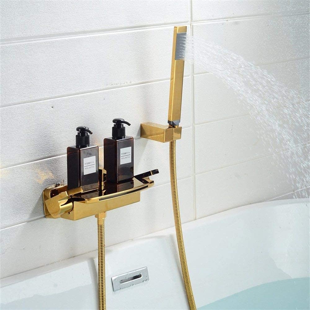 Robinet mitigeur cascade double poignée pour bain et douche