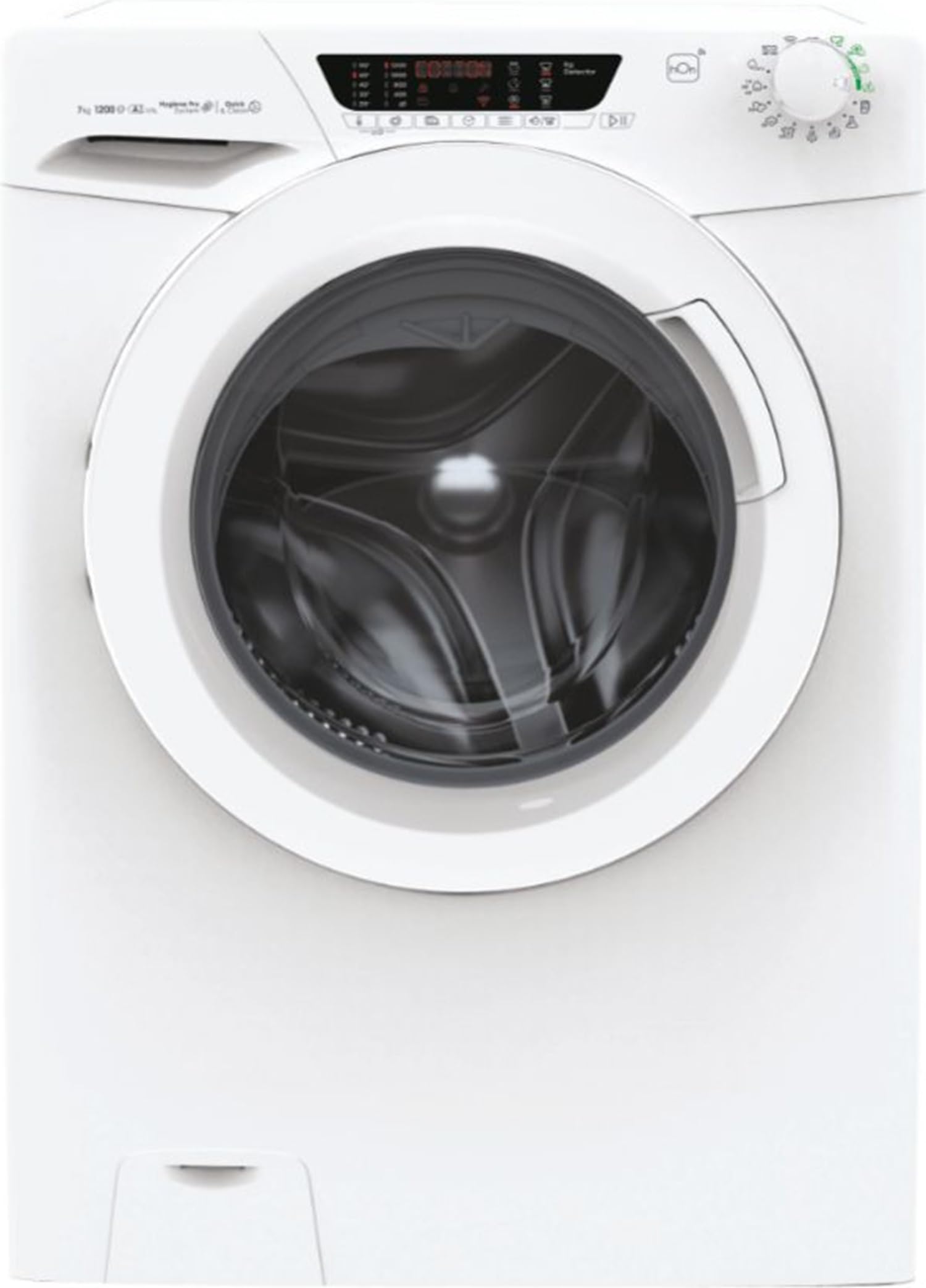 Candy HE4 1274TWM6/1-S - Lavatrice Slim (45 cm), 1200 giri/min, 7 kg, Classe energetica A