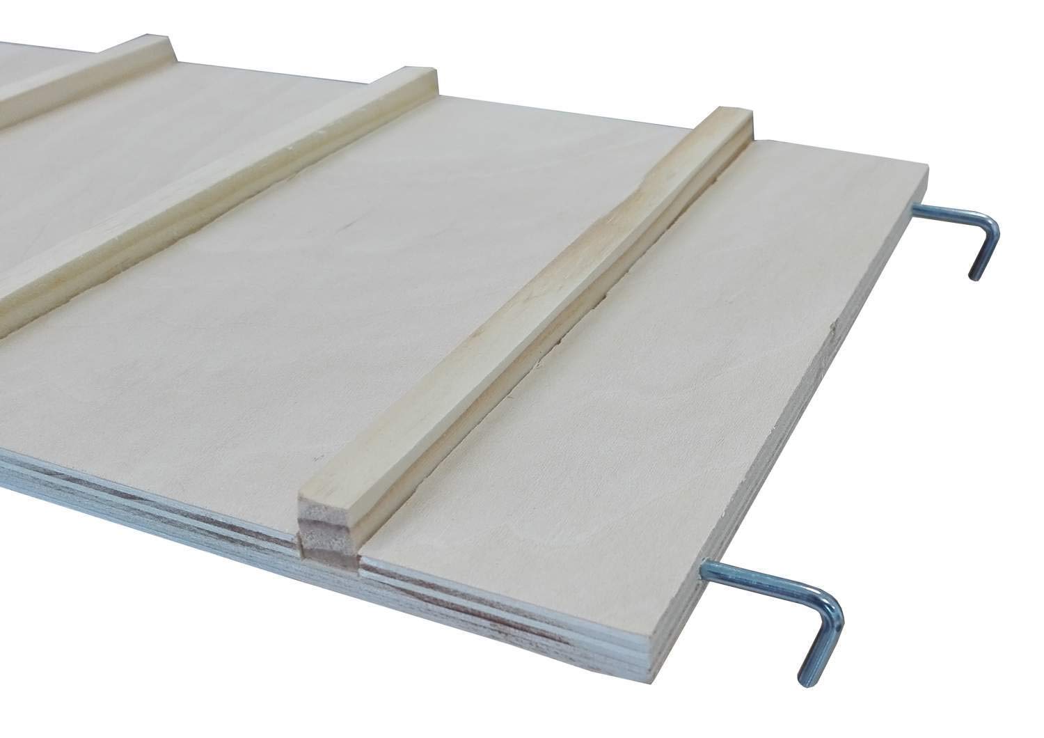 WEGA Lot de 2 échelles en bois contreplaqué pour rongeurs 85 x 18 cm